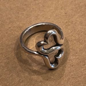 James Avery heart to heart ring